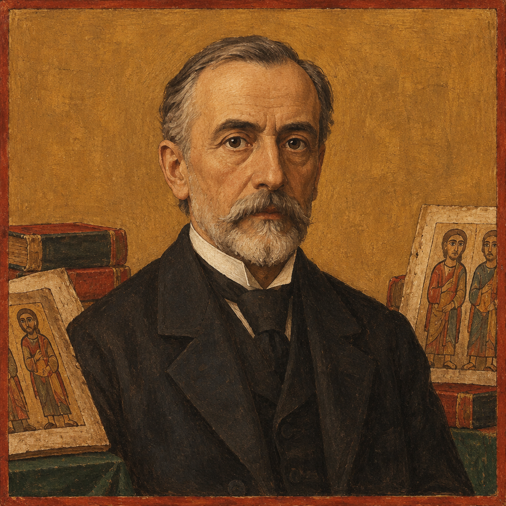 Portrait ou icône de L. Guerrier