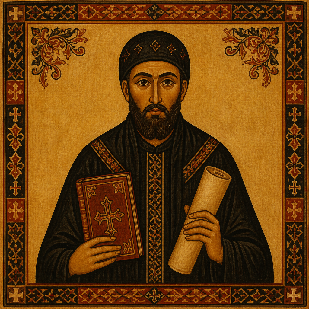 Portrait ou icône de Al-Ṣafī Ibn al-ʿAssāl