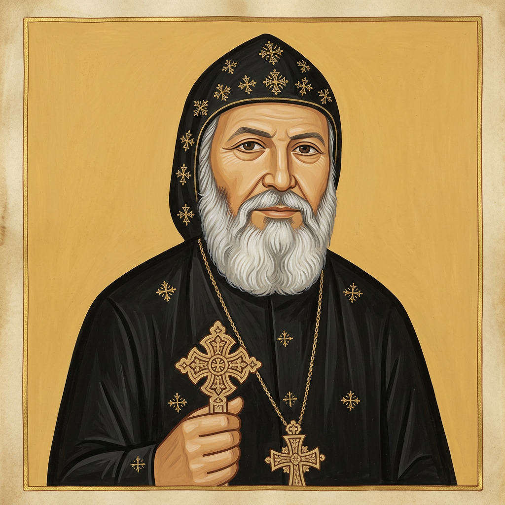 Portrait ou icône de Son Eminence Anba Athanasios