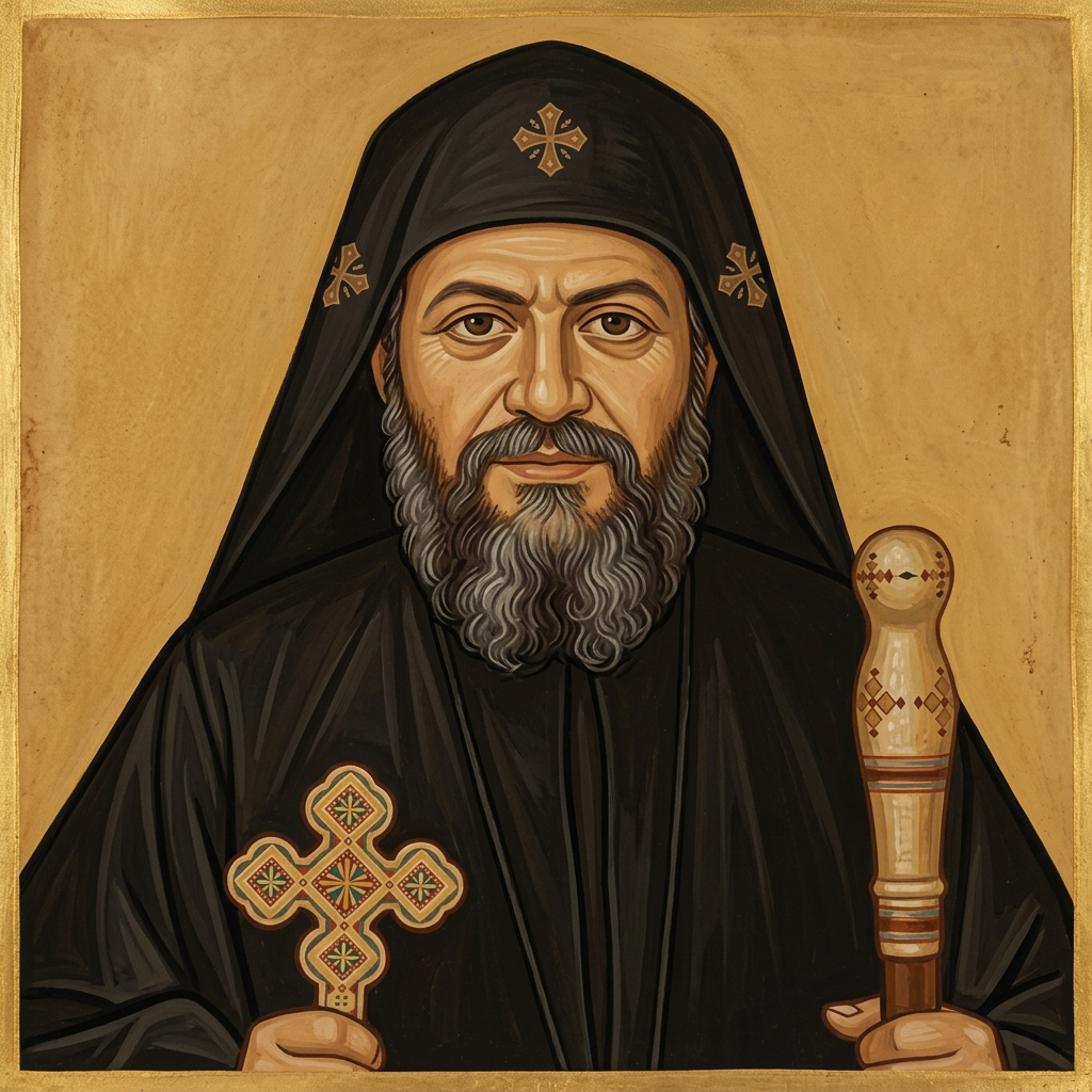 Portrait ou icône de Son Eminence Anba Serapion