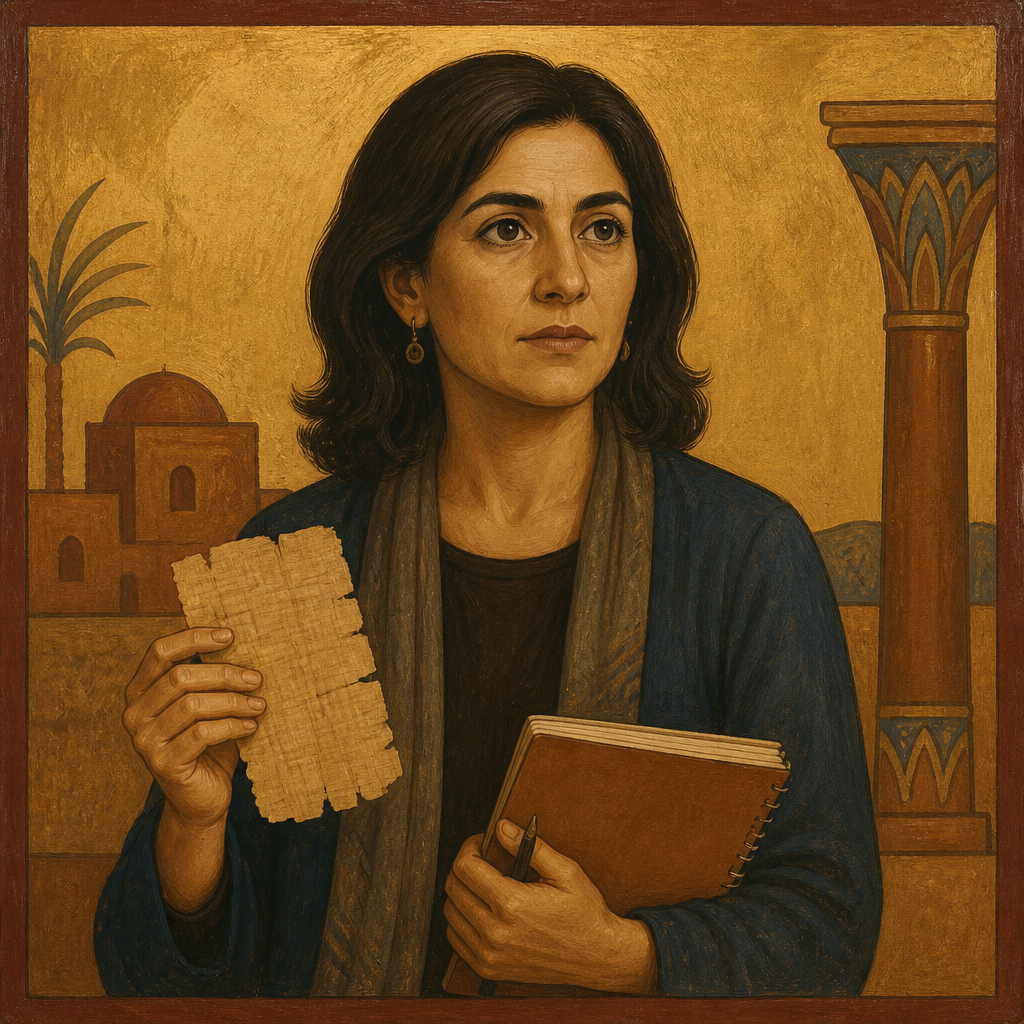 Portrait ou icône de Arietta Papaconstantinou