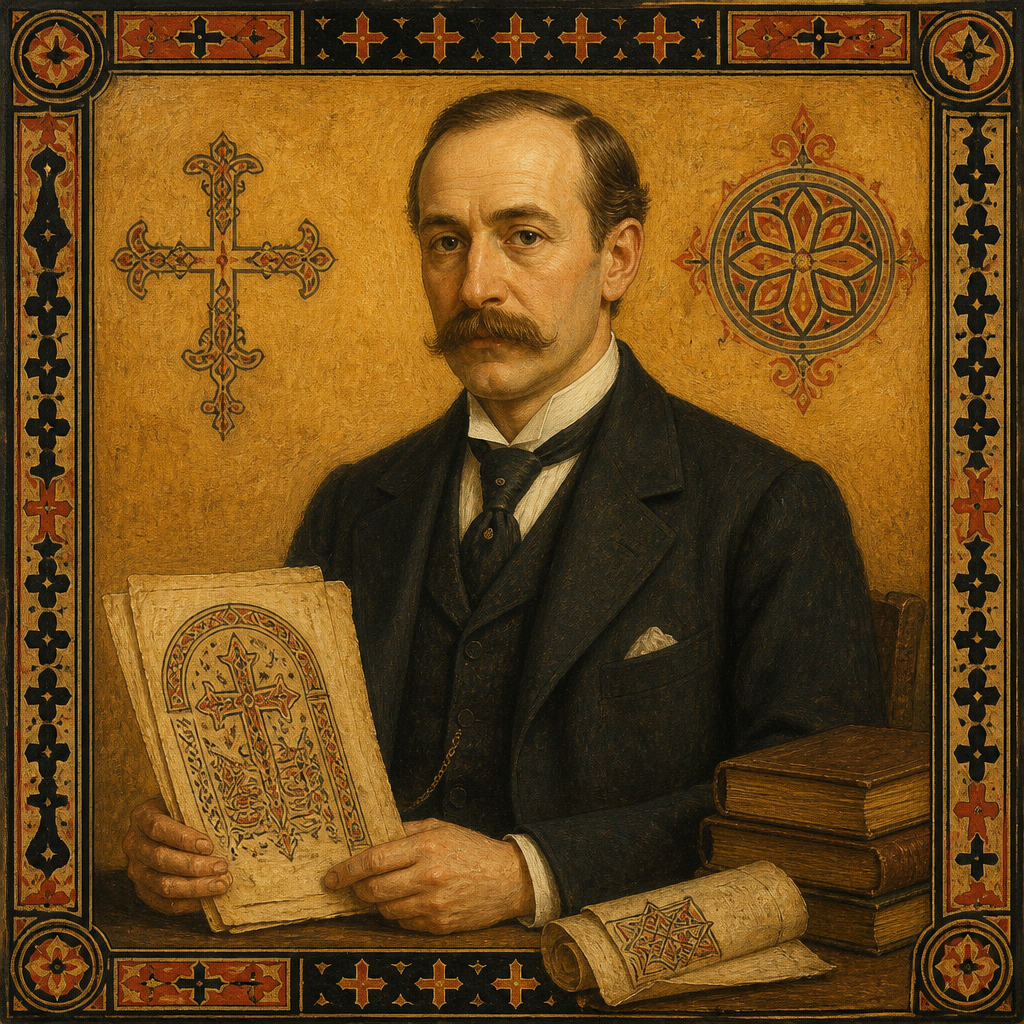 Portrait ou icône de B. Evetts