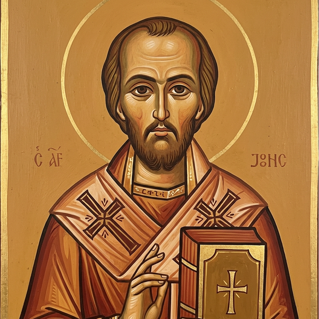Portrait ou icône de Saint Jean Chrysostome
