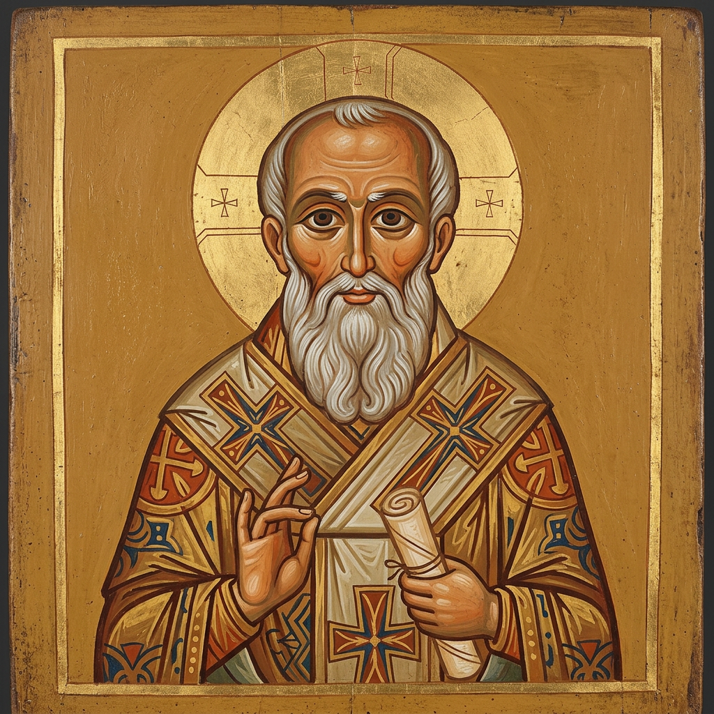Portrait ou icône de Saint Denis l'Aréopagite