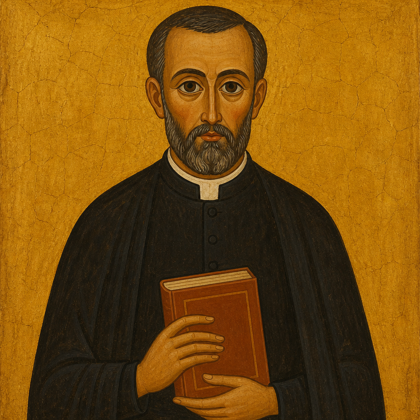 Portrait ou icône de E. Porcher