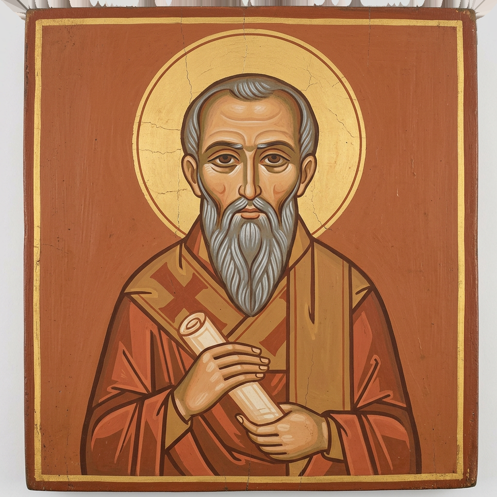 Portrait ou icône de Saint Grégoire de Nysse
