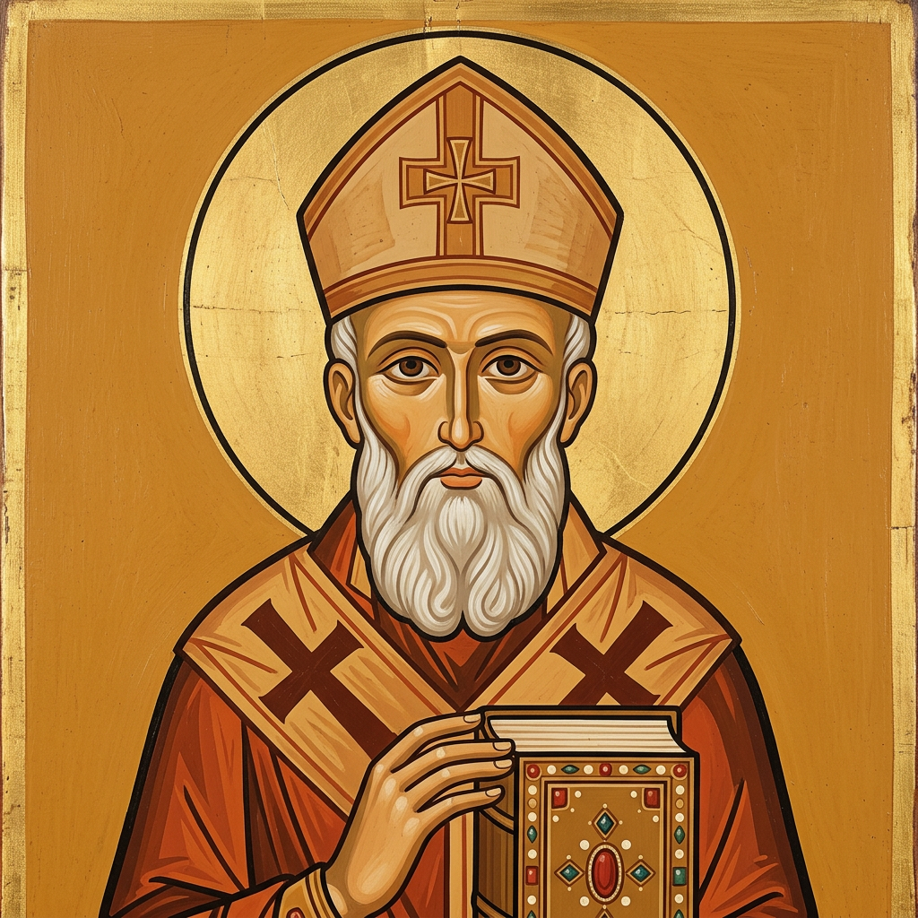 Portrait ou icône de Saint Grégoire de Nazianze