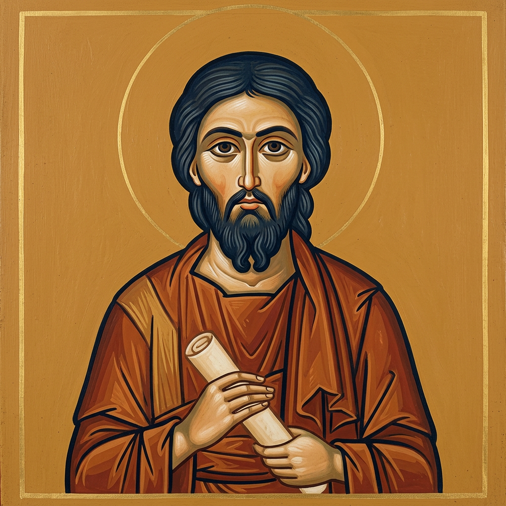 Portrait ou icône de Saint Hippolyte de Rome