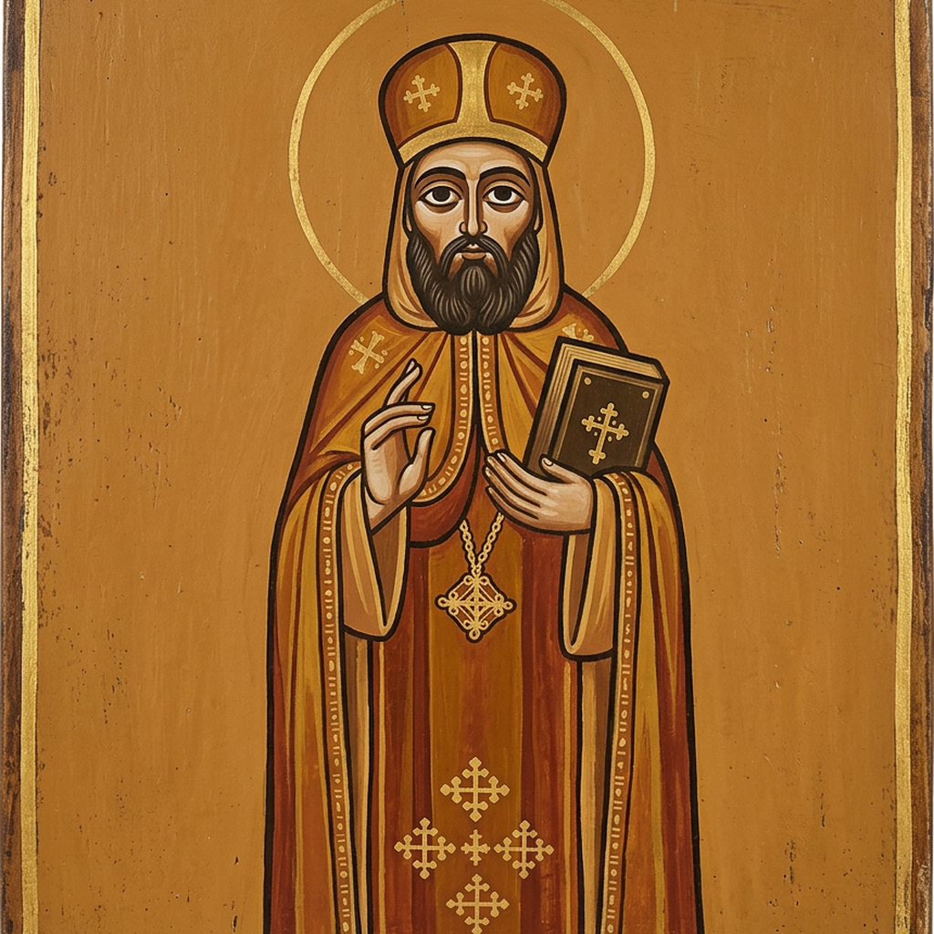 Portrait ou icône de Saint Pierre d'Alexandrie
